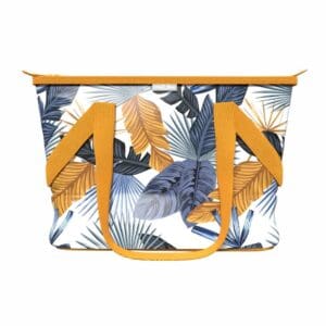 Tote Cooler - Mustard Palm
