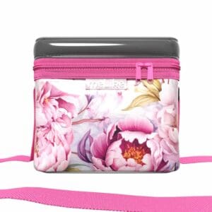 Lunch Bag - Pink Peonies