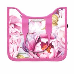 Office Bag - Pink Peonies