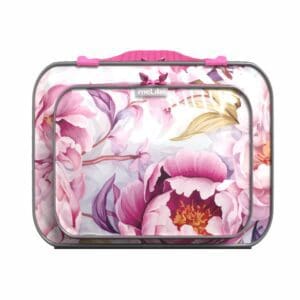 Vanity Bag - Pink Peonies