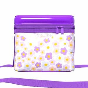 Lunch Bag - Purple Daisy