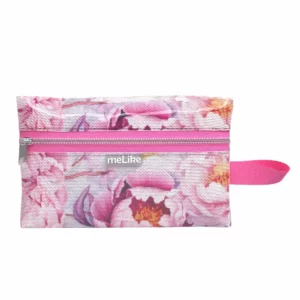 Privacy Pouch - Pink Peonies